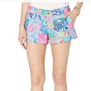 EUC - Lilly Pulitzer Walsh Shorts in Summer Remix. Size 8.